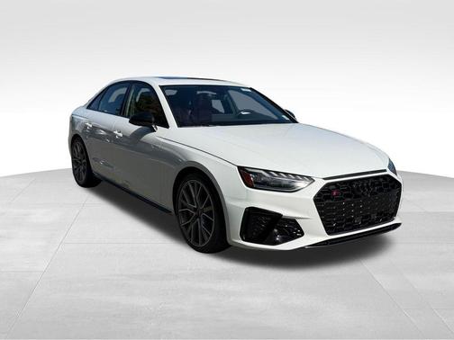 Glacier White Metallic 2024 Audi S4 3.0T Premium