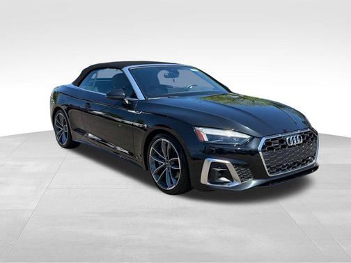 Mythos Black Metallic w/ Black Roof 2024 Audi A5 45 S line quattro Premium