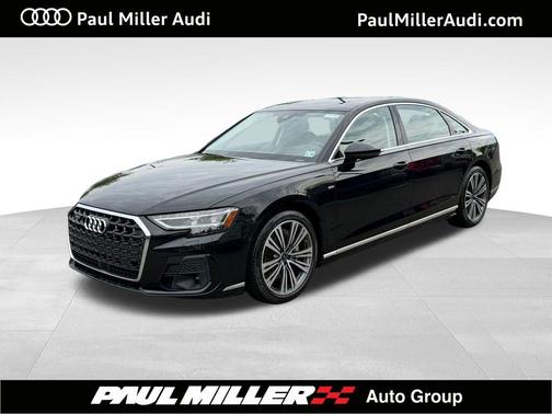 Mythos Black Metallic 2023 Audi A8 L 55