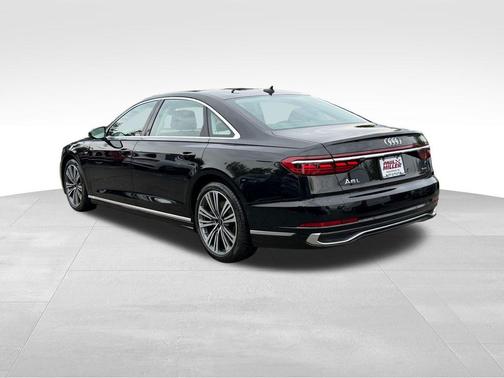 Mythos Black Metallic 2023 Audi A8 L 55