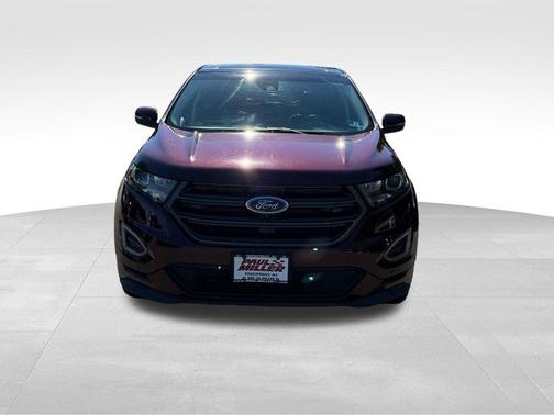 Burgundy 2017 Ford Edge Sport