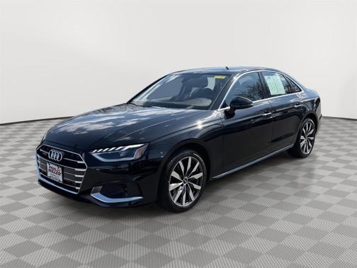 Mythos Black Metallic 2023 Audi A4 40 Premium