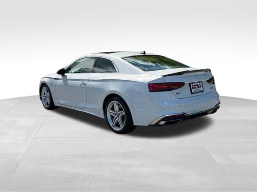 Glacier White Metallic 2021 Audi A5 45 S line quattro Premium