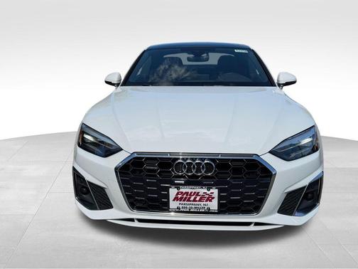 Glacier White Metallic 2021 Audi A5 45 S line quattro Premium