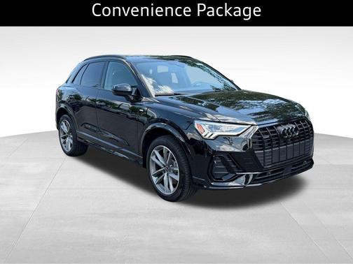Mythos Black Metallic 2025 Audi Q3 45 S line Premium