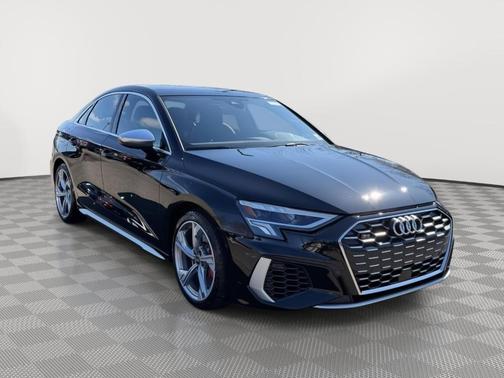 Mythos Black Metallic 2023 Audi S3 2.0T Premium Plus