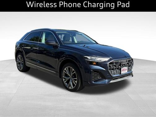 Waitomo Blue Metallic 2024 Audi Q8 55 Premium