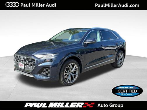 Waitomo Blue Metallic 2024 Audi Q8 55 Premium