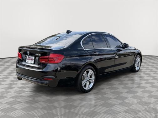 Jet Black 2018 BMW 330 i xDrive