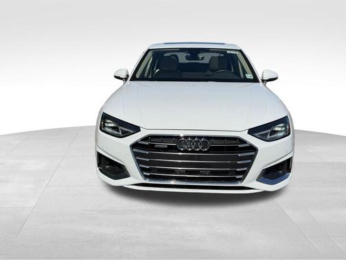 Glacier White Metallic 2021 Audi A4 40 Premium