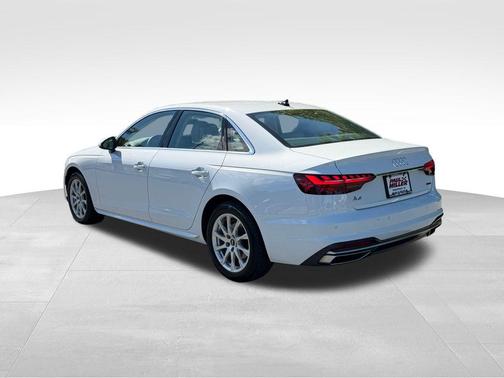 Glacier White Metallic 2021 Audi A4 40 Premium