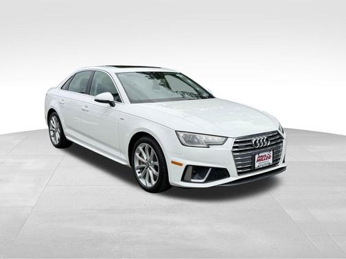 Ibis White 2019 Audi A4 2.0T Premium
