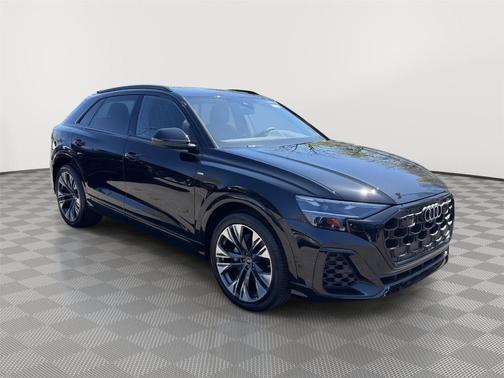 Mythos Black Metallic 2026 Audi Q8 55 Premium