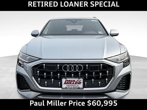 Satellite Silver Metallic 2025 Audi Q8 55 Premium