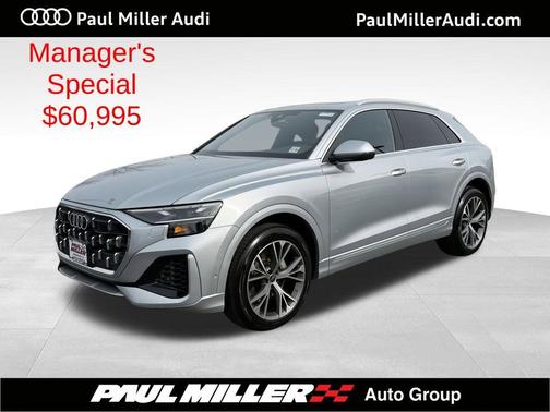 Satellite Silver Metallic 2025 Audi Q8 55 Premium