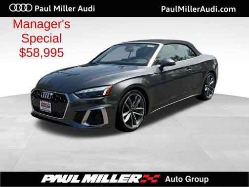 Daytona Gray Pearl Effect w/ Black Roof 2024 Audi A5 45 S line quattro Premium