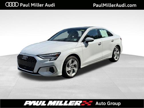 Glacier White Metallic 2023 Audi A3 40 Premium