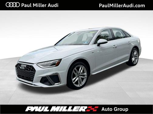 Glacier White Metallic 2020 Audi A4 40 Prestige
