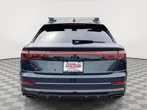 Waitomo Blue Metallic 2025 Audi Q8 Premium Plus