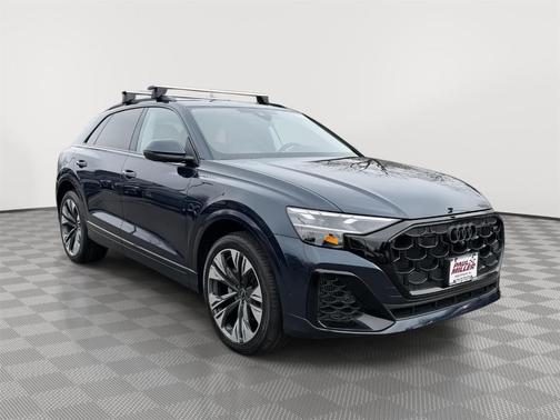 Waitomo Blue Metallic 2025 Audi Q8 Premium Plus