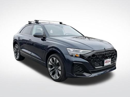 Waitomo Blue Metallic 2025 Audi Q8 55 Premium