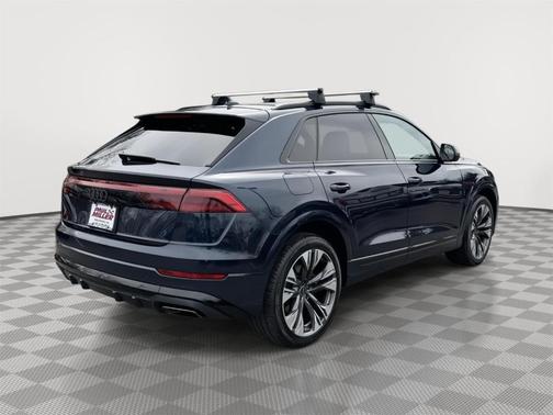 Waitomo Blue Metallic 2025 Audi Q8 Premium Plus