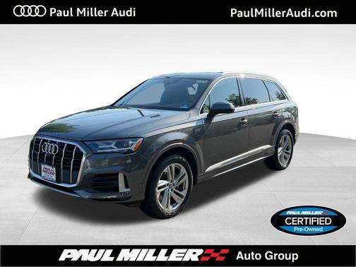 Samurai Gray Metallic 2021 Audi Q7 55 Premium Plus