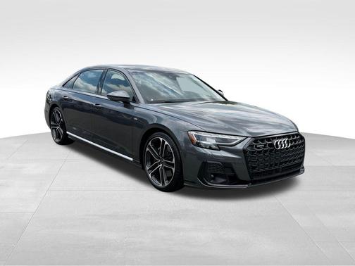 Daytona Gray Pearl 2026 Audi A8 L 55