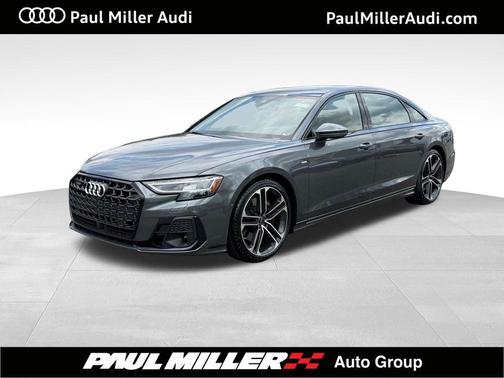 Daytona Gray Pearl 2026 Audi A8 L 55