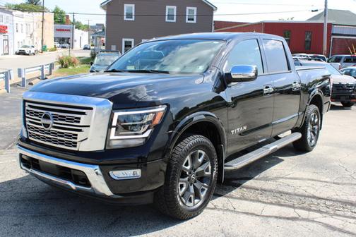 Black 2023 Nissan Titan Platinum Reserve