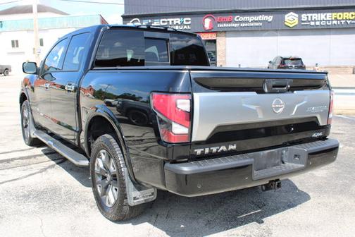 Black 2023 Nissan Titan Platinum Reserve