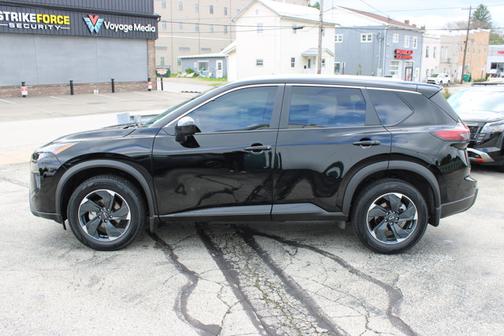 Black 2025 Nissan Rogue SV