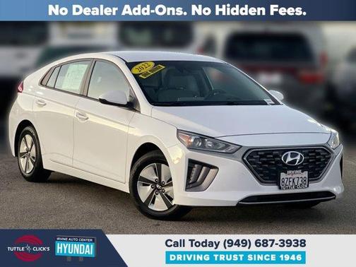 2022 Hyundai IONIQ Hybrid Blue