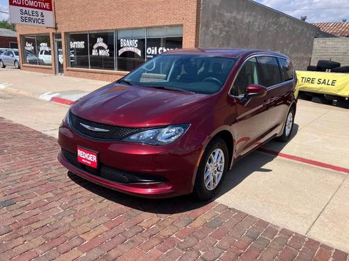 Burgundy 2023 Chrysler Voyager LX