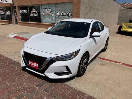 White 2023 Nissan Sentra SV