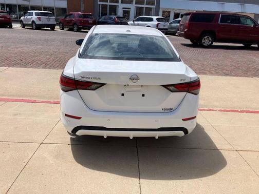 White 2023 Nissan Sentra SV
