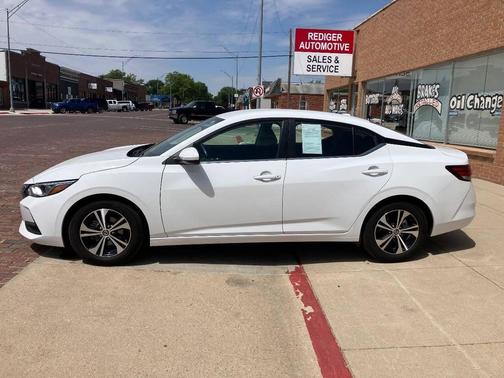White 2023 Nissan Sentra SV