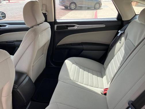 Bright blue 2020 Ford Fusion S 4dr Sedan