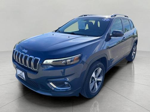 Slate Blue Pearlcoat 2020 Jeep Cherokee Limited