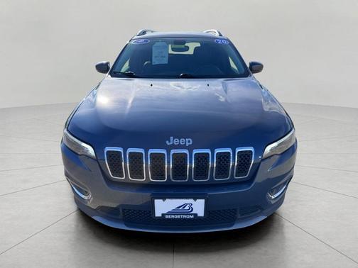 Slate Blue Pearlcoat 2020 Jeep Cherokee Limited