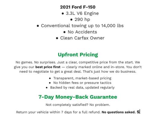 2021 Ford F-150 XLT