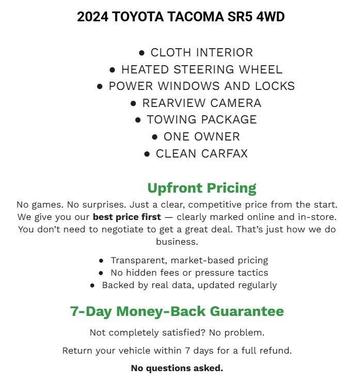 Underground 2024 Toyota Tacoma SR5