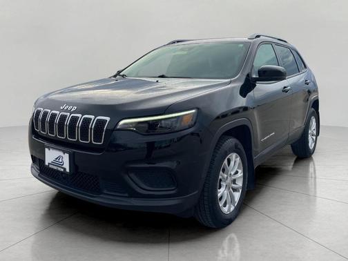 Diamond Black Crystal Pearlcoat 2021 Jeep Cherokee Latitude