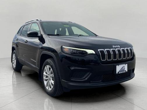 Diamond Black Crystal Pearlcoat 2021 Jeep Cherokee Latitude