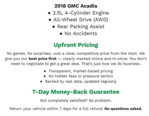 2018 GMC Acadia SLT-1