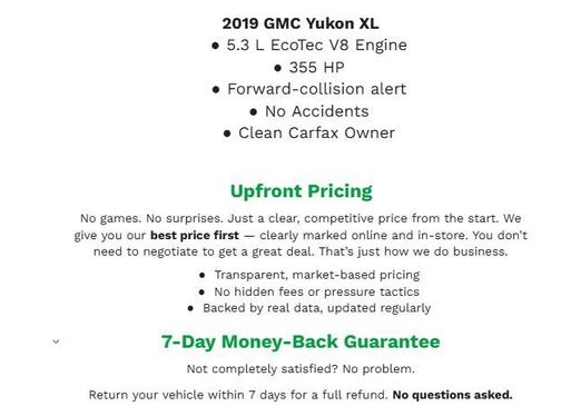 2019 GMC Yukon XL Denali