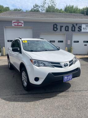 White 2013 Toyota RAV4 LE