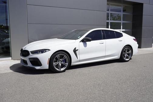 Alpine White 2023 BMW M8 Gran Coupe Competition