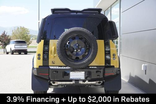 Deep Sandglow Yellow Metallic 2026 Land Rover Defender P400 Trophy Edition Deep Sandglow