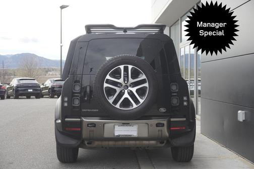 Santorini Black Metallic 2020 Land Rover Defender 110 X